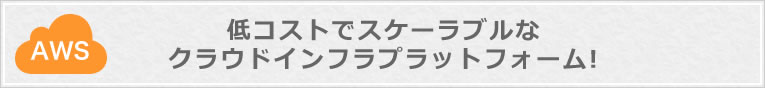 低コストでスケーラブルなクラウドインフラプラットフォーム！